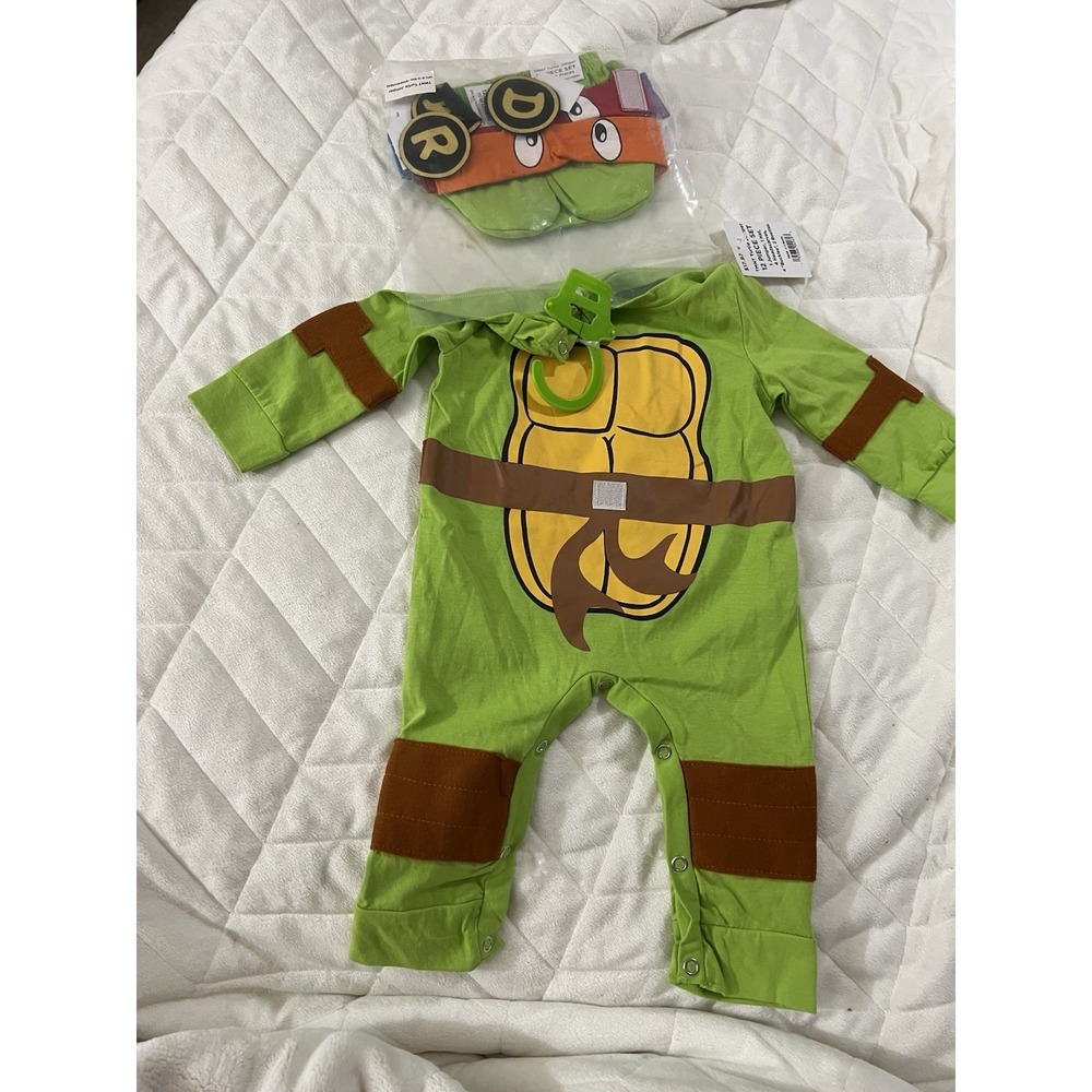 Teenage‎ Mutant Ninja Turtles 4-IN-1 Halloween Costume Infants 6-12M